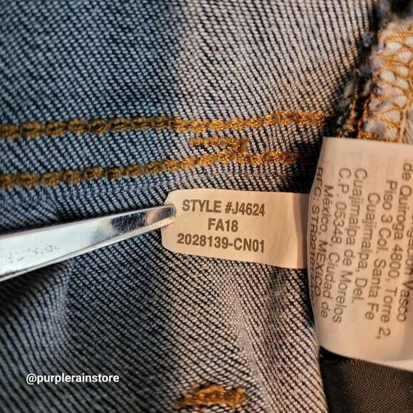 Madewell Jeans 28 Skinny 9" High Rise Creston Wash J4624 Tummy Control Slimming - Picture 6 of 12